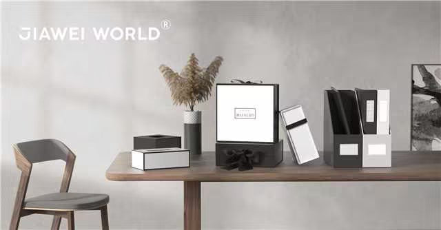 Rectangular Foldable Cardboard Tissue Box Holders– JIAWEI WORLD